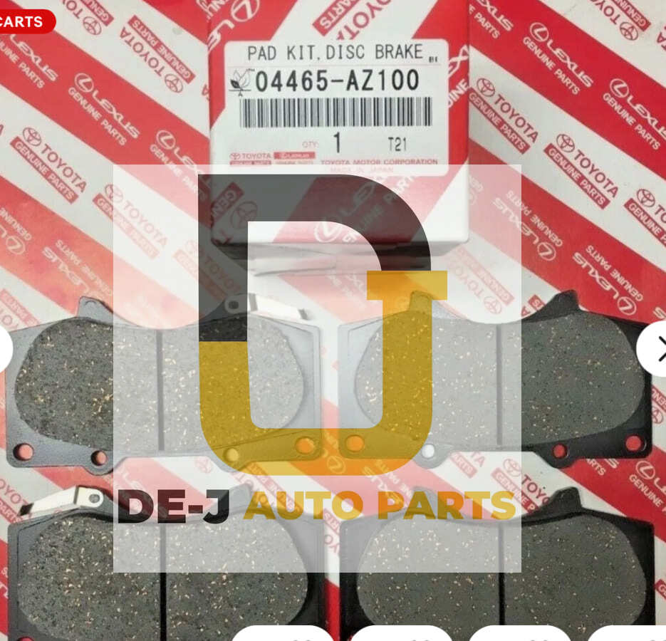 BRAKE PAD (TOYOTA 04465-AZ100)