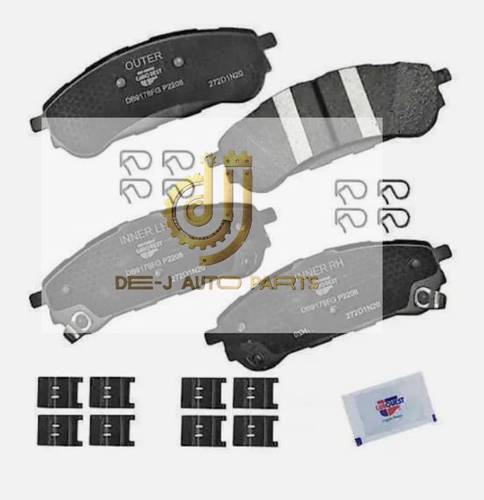 BRAKE PAD (CARQUEST PROFESSIONAL PLATINUM TRUCK/SUV PXD2208H)